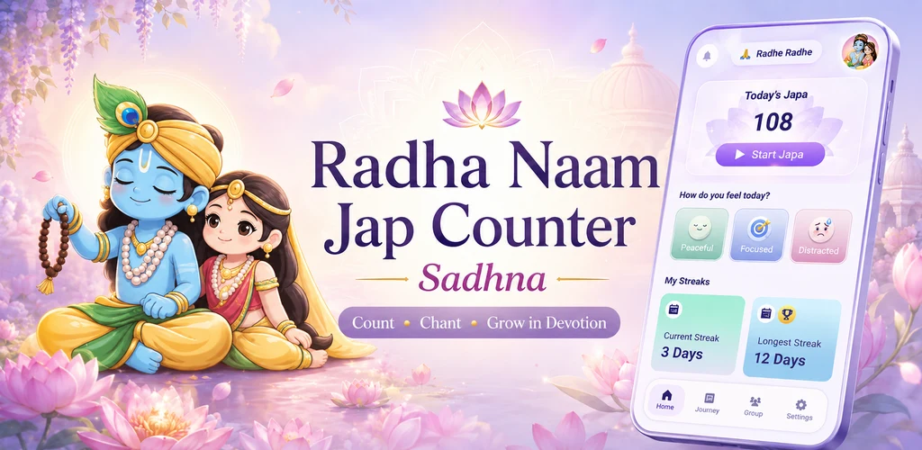 Radha Naam Jap Counter: Sadhna screenshot