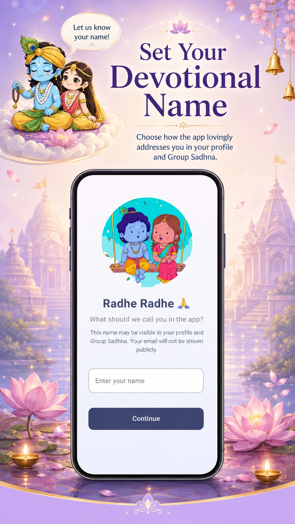 Radha Naam Jap Counter: Sadhna screenshot