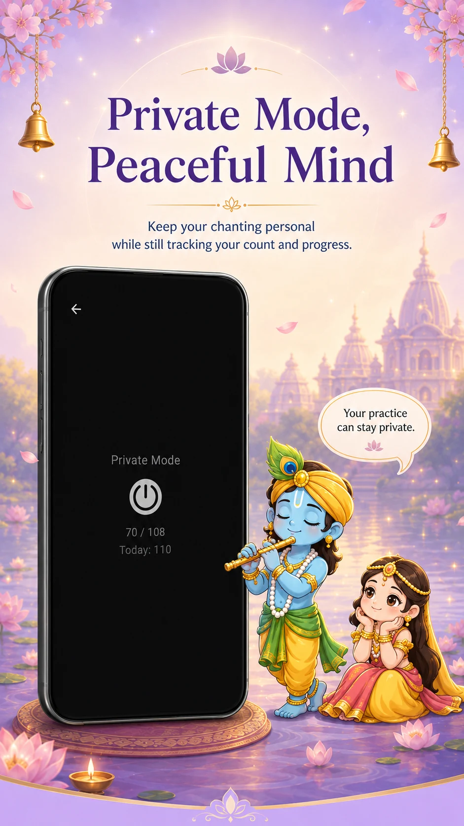 Radha Naam Jap Counter: Sadhna screenshot